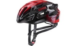 Uvex Race 7 kiiver, must/punane, 51-55 cm