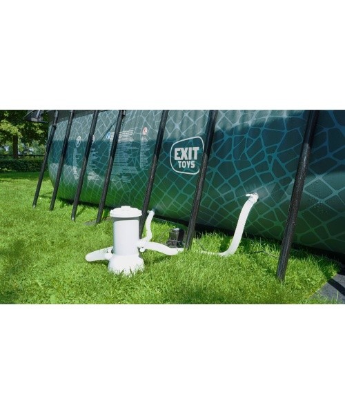EXIT Stone bassein 540x250x122 cm filterpumbaga, hall