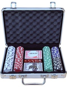 Pokerikomplekt Buffalo kohvris 200 žetooniga