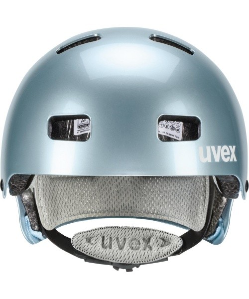Kiiver Uvex kid 3 cloud-white