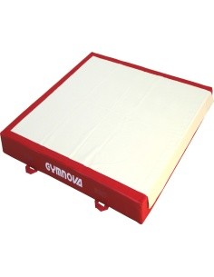 TRADITIONAL LANDING MAT FOR RINGS - BEAM - ASYMMETRIC, PARALLEL AND HIGH BARS - WITH BIB ON THE SIDE - 200 x 230 x 20 cm