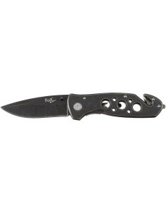 Kokkupandav nuga FoxOutdoor metallkäepidemega, Stonewash