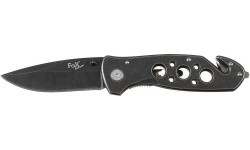 Kokkupandav nuga FoxOutdoor metallkäepidemega, Stonewash