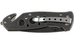 Kokkupandav nuga FoxOutdoor metallkäepidemega, Stonewash