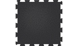 Mutifunctional Rubber Surface CFLS-S1 - Puzzle, Black