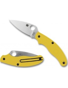 Folding Knife Spyderco C94PYL UK Penknife, Yellow