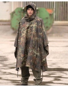 Wet Weather Poncho MIL-TEC Ripstop - Flectar
