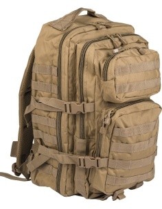 Seljakott US Assault Large, liivakarva