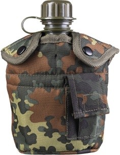 FLECTAR US PLASTIC CANTEEN W.CUP A.COVER