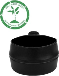 BLACK FOLD-A-CUP® ′GREEN′ COLLAPSIBLE CUP 200 ML