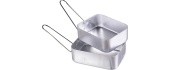 BRITSH 2-PC. ALUMINUM ANODIZED MESS KIT