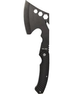BLACK AXE WITH TOOLS AND POUCH