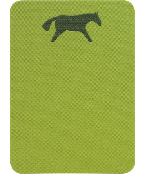Sit Mat Yate Horse, 400x285x10mm, Green/Blue