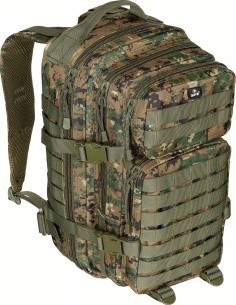 Seljakott MFH Assault I Digital Woodland, 30 l