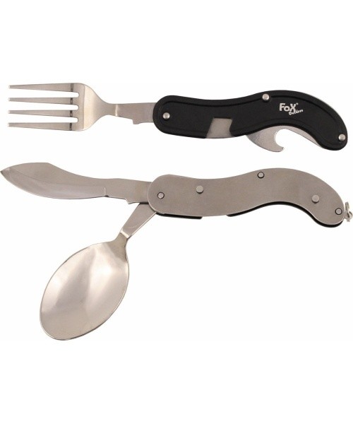 Pocket Knife/Cutlery Set FoxOutdoor 4in1