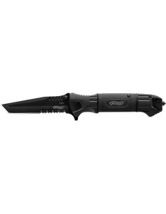 Kokkupandav nuga Walther BTTK Black Tac Tanto, 440C, 199 mm