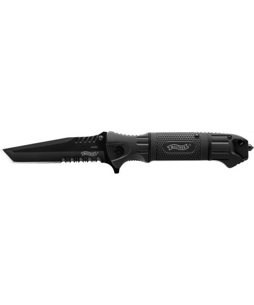 Kokkupandav nuga Walther BTTK Black Tac Tanto, 440C, 199 mm