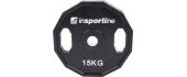 Rubber Coated Weight Plate inSPORTline Ruberton 15kg