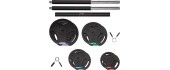 GSP40 ADJUSTABLE BARBELL WITH COMPOSITE PLATES HMS