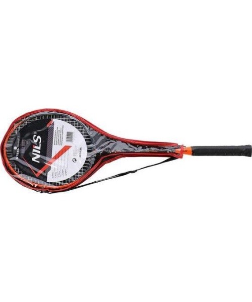 NRZ005 STEEL / BADMINTON SET 2 ROCKETS + COVER NILS