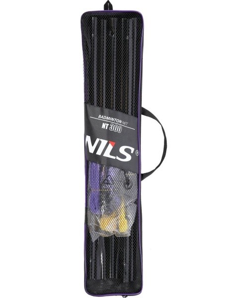 NT300 BADMINTON NET 600x60cm + FULL COVER NILS