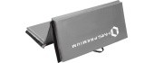 Foldable Gymnastic Mattress HMS Premium MGS01, 2400x1200mm, Gray 
