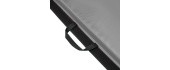 Foldable Gymnastic Mattress HMS Premium MGS01, 2400x1200mm, Gray 