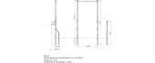 External pull-up bar with bag holder and short handrails for dips MO-Z3 - Marbo Sport