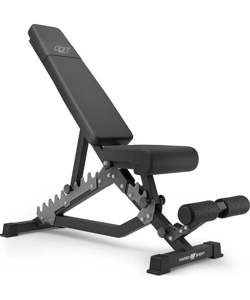 Set MS5_2.0 | Double-sided bench + adjustable stands + Scott bench (prayer bar) with adjustable support Marbo Sport