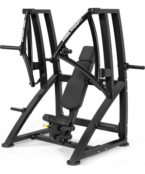 Free weight machine for exercising chest muscles in negative oblique MF-U016 2.0 - Marbo Sport
