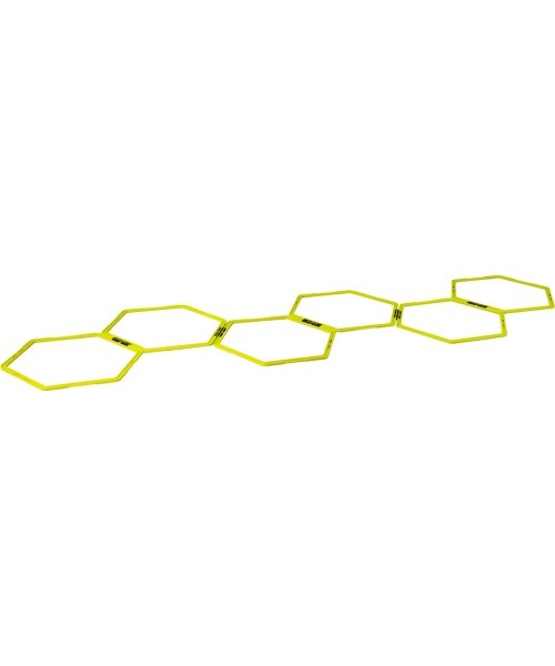 Kuusnurkne agility-redel inSPORTline HexLed