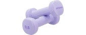 A set of vinyl dumbbells Spokey SHAPE 2x 0,5 kg