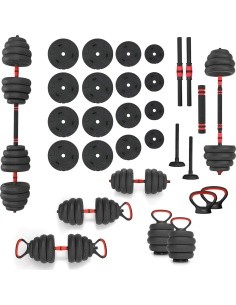 SGN140 Pro Set 6 ühes raskuste komplekt, 2 osa, 40 kg HMS