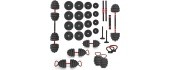 SGN140 (2 PARTS) PRO SET 6IN1 WEIGHT SET 40KG HMS