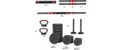 SGN140 (2 PARTS) PRO SET 6IN1 WEIGHT SET 40KG HMS