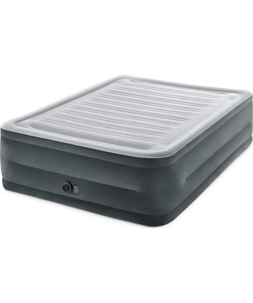 Double bed mattress with automatic pump - 203x152cm INTEX