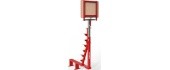 PIT-SIDE ACCESS PLATFORM ON FIXED SUPPORT + SECURITY KIT WITH BEDDING (*)