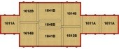 SET OF LANDING MATS FOR COMPETITION PARALLEL BARS - 43 m² - FIG Approved