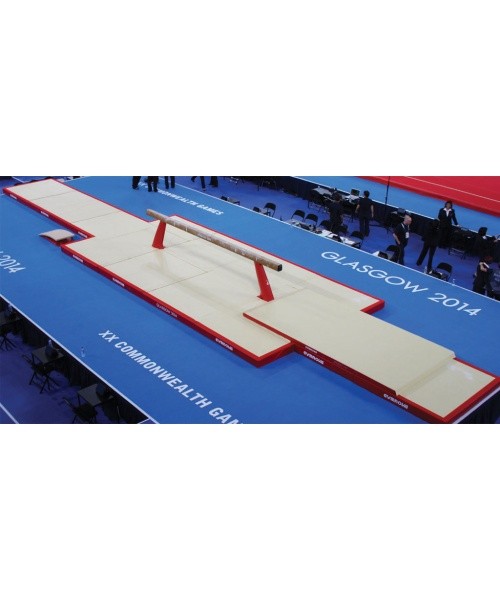 SET OF LANDING MATS FOR COMPETITION BEAM - 52 m²