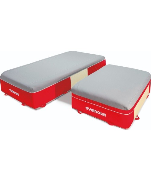 LANDING BLOCK - LARGE COMFORT MAT - PVC AND JERSEY COVER - 350 x 200 x 65 cm