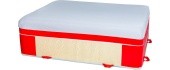 LANDING BLOCK - SMALL COMFORT MAT - PVC AND JERSEY COVER - 200 x 150 x 65 cm