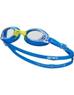 Nike Kids Swimming Goggles Nk Y Kids Lil Swoosh Goggle Blue Yellow NESSD138 458