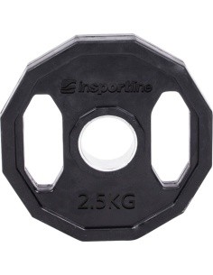 Rubber Coated Olympic Weight Plate inSPORTline Ruberton 2.5kg 50 mm