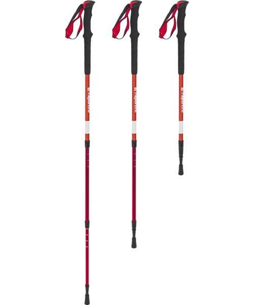 Matkakepid inSPORTline Altiplano 100 paar, punased