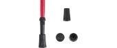Matkakepid inSPORTline Altiplano 100 paar, punased