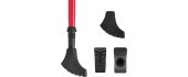 Matkakepid inSPORTline Altiplano 100 paar, punased