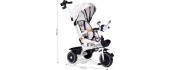 Children's tricycle stroller swivel seat pusher canopy ECOTOYS