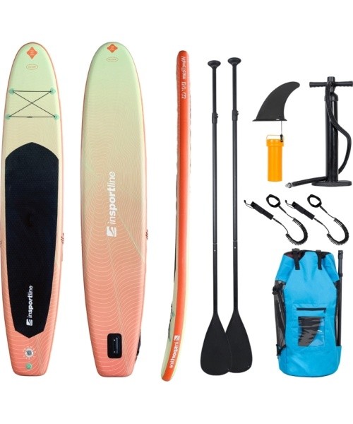 Paddle Board w/ Accessories inSPORTline WaveTeam 13’0” - Orange