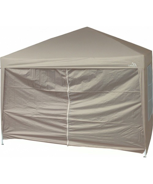 Párty stan nůžkový 3x3 m s bočnicemi PALACE béžový WATERPROOF
