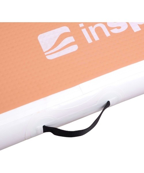 Inflatable Exercise Mat inSPORTline Airstunt 400 x 100 x 10 cm Mocha Mousse